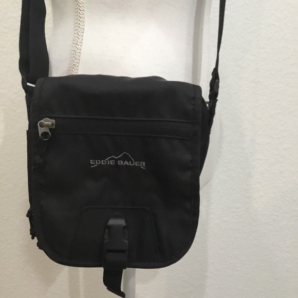 Eddie Bauer Bags Eddie Bauer Black Crossbody Bag Poshmark